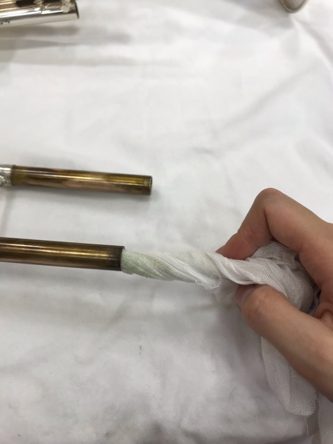 メンテナンス済　フルート　メーカー不明 ☆モデル名確認方法～フルート～☆：管楽器買取の浜名楽器