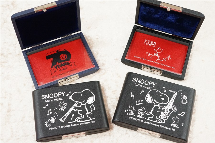 1200円 最大の割引 クラリネット リードケース スヌーピー 5枚入 赤 SCL-05R SNOOPY