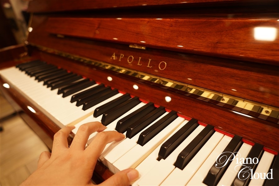 APOLLO（アポロ） アップライトピアノ A123WNC | Piano Cloud Online Store