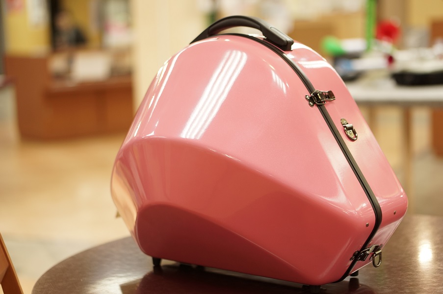 フレンチホルンケース ピンク フレンチホルン用ケース（ハード