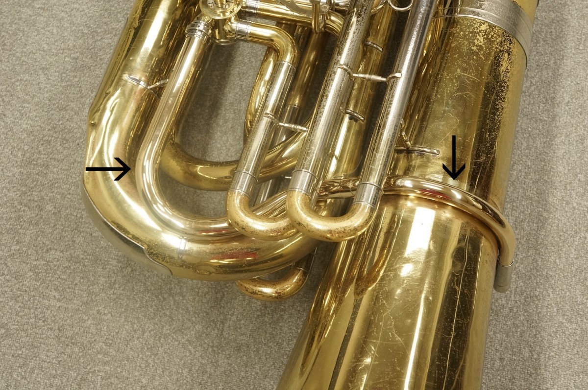 ウィルソンユーフォニアムマウスパイプレシーバー ユーフォニアム Willson（ウィルソン）Switz. TA2900BS : 管楽器