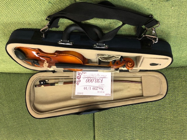 整備済みバイオリン入荷しました - 管楽器修理専門店 ブラステック金沢 