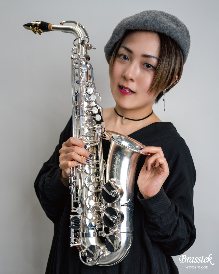 ROOTE8サックス ”ぐりんれい北陸ツアー”で使用された限定モデル