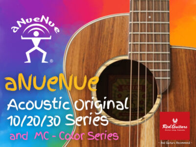 【New Comers !!】 aNueNue – Acoustic Guitar 《Red Guitars Recommend》