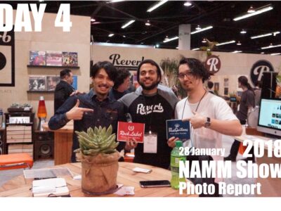 [DAY 4] NAMM Show 2018 JAN 28 – Photo Report