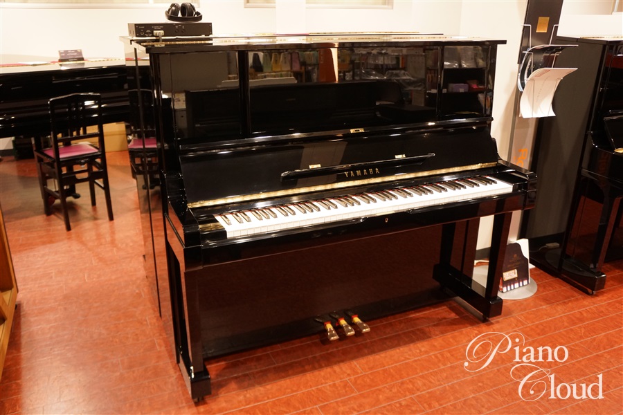 YAMAHA MC1ABiC アップライトピアノ 椅子付き 猫足