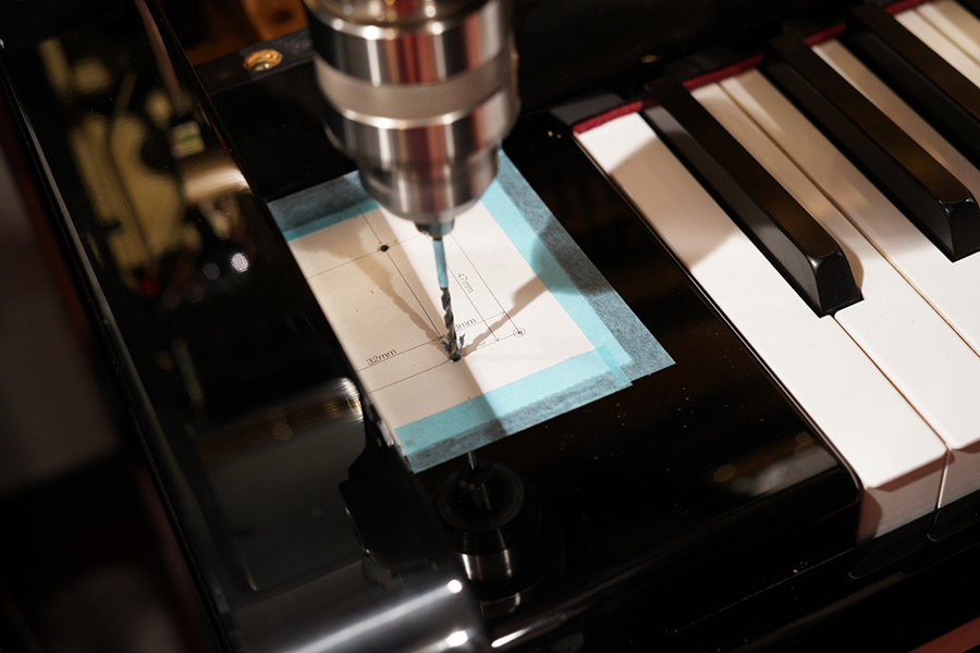 ヤマハ セーフティアーム取り付け MPC ピアノメンテナンス（調律、クリーニング、消音装置取付）MPC ピアノメンテナンス（調律